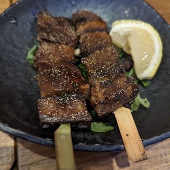 Dragon Horse - Beef tongue skewer - disliked. Put a lot of lemon juice on this - Cocktail Bars Near Me - San Francisco, California Dragon Horse - Beef tongue skewer - disliked. Put a lot of lemon juice on this - Cocktail Bars Near Me - San Francisco, California