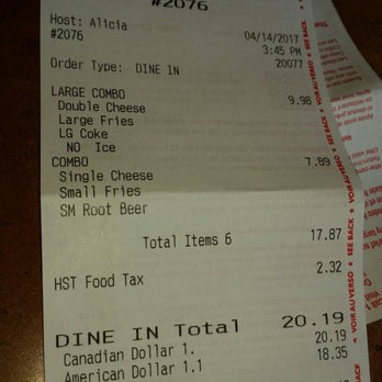 Wendy's - I don't usually give 5 stars, but staff was respectful and pleasant. Unlike their store # 6423. #WendysCanada - Fast Food Near Me - St. Catharines, Ontario Wendy's - I don't usually give 5 stars, but staff was respectful and pleasant. Unlike their store # 6423. #WendysCanada - Fast Food Near Me - St. Catharines, Ontario