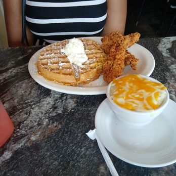 Johnny's Chicken and Waffles - Chicken, waffles, and cheese grits - Chicken Shop Near Me - College Park, Georgia Johnny's Chicken and Waffles - Chicken, waffles, and cheese grits - Chicken Shop Near Me - College Park, Georgia