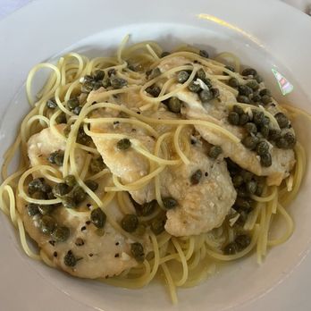 Chef’s Roma Kitchen - Chicken piccata over spaghetti - Italian Near Me - Henderson, Nevada