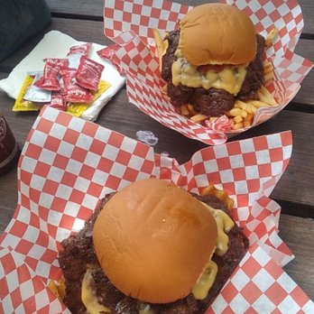 Burger Littles - Two cheese burgers. Yummy - Burgers Near Me - San Francisco, California