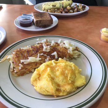 Original Breakfast House - Scrambled eggs, hash browns for me, omelet, home fries and toast for the hubby - Breakfast & Brunch Near Me - Phoenix, Arizona Original Breakfast House - Scrambled eggs, hash browns for me, omelet, home fries and toast for the hubby - Breakfast & Brunch Near Me - Phoenix, Arizona