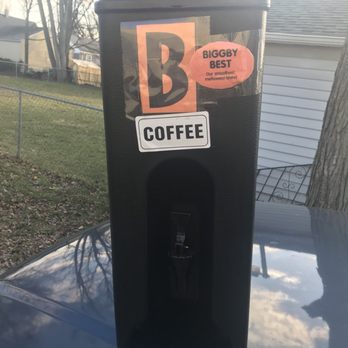 Biggby Coffee - a coffee dispenser on the hood of a car - Coffee & Tea Near Me - Battle Creek, Michigan Biggby Coffee - a coffee dispenser on the hood of a car - Coffee & Tea Near Me - Battle Creek, Michigan