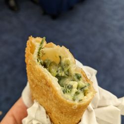 Spinach cheese empanada $2.8