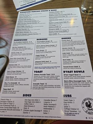 Menu photo 2 The Breakfast Club San Mateo, CA Menu photo 2 The Breakfast Club San Mateo, CA