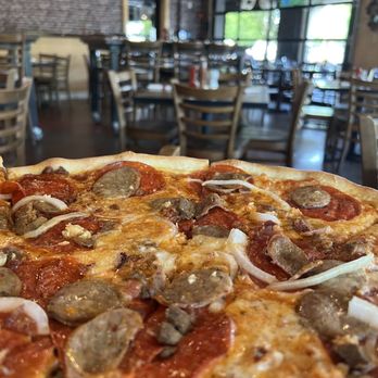 The Rusty Onion - Spicy meat lovers pizza - Pizza Near Me - Charlotte, North Carolina