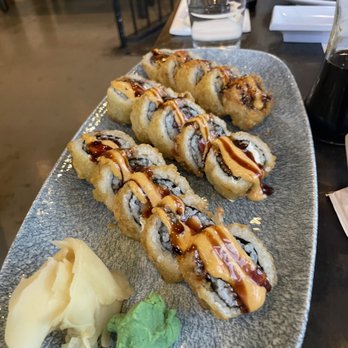 Pantry - Thai Bistro and Sushi - 3 types of fried sushi rolls (salmon, tuna, and whitefish) - Sushi Bars Near Me - Washington, DC, District of Columbia Pantry - Thai Bistro and Sushi - 3 types of fried sushi rolls (salmon, tuna, and whitefish) - Sushi Bars Near Me - Washington, DC, District of Columbia