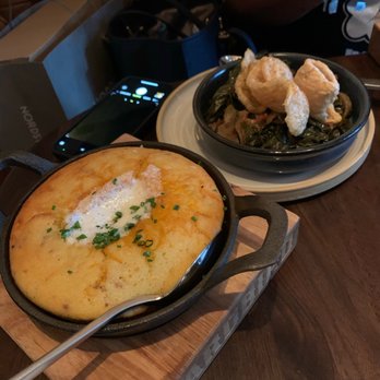 Yardbird - Cornbread is delicious. Greens are not Soul Food Greens. They taste very bitter or sour. - Southern Near Me - Dallas, Texas Yardbird - Cornbread is delicious. Greens are not Soul Food Greens. They taste very bitter or sour. - Southern Near Me - Dallas, Texas