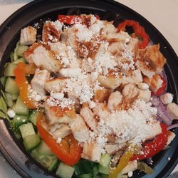 Ocean Park Donair - Greek rice bowl with added vegetables
