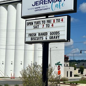 Jeremiah Cafe - Outdoor signage - Sandwiches Near Me - Johnson City, Tennessee