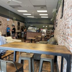 The Bread Basket - Seating area and counter