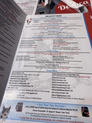 Menu photo 2 DeLuca's Diner Pittsburgh, PA Menu photo 2 DeLuca's Diner Pittsburgh, PA