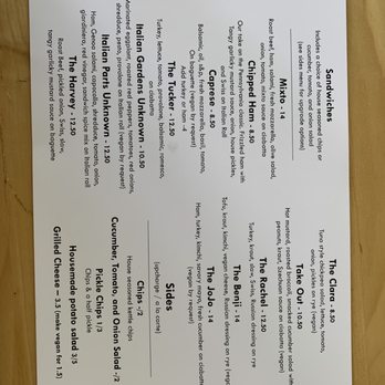 The Half - Menu - Sandwiches Near Me - Wilmington, North Carolina The Half - Menu - Sandwiches Near Me - Wilmington, North Carolina