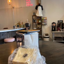 a cake on a counter