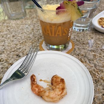 Kaia’s - The Happy Hour menu gets you 6 prawns. I was happy with my serving. - Hawaiian Near Me - Danville, California Kaia’s - The Happy Hour menu gets you 6 prawns. I was happy with my serving. - Hawaiian Near Me - Danville, California