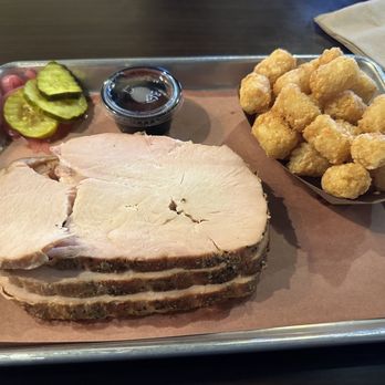 Hickory & Spice - The smoked turkey and tater tot's - Barbeque Near Me - Orange, California Hickory & Spice - The smoked turkey and tater tot's - Barbeque Near Me - Orange, California