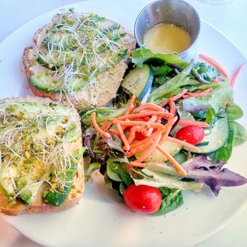 Cuppa - Hummus Avocado Tartine w/ Salad - Coffee & Tea Near Me - Ogden, Utah