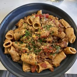 Rigatoni Bolognese Rigatoni Bolognese