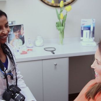 Preston Bend Dental - Dr. Madhav and patient - General Dentistry Near Me - Plano, Texas