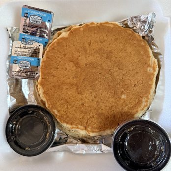 Daytrip Diner - My Skillet came with pancakes & it was too much food! I will have the best midnight snack now ever! - Diners Near Me - Grapevine, Texas