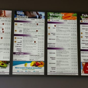 Smoothie King - Indoor Menu for this location (summer 2016) - Juice Bars & Smoothies Near Me - Fort Worth, Texas Smoothie King - Indoor Menu for this location (summer 2016) - Juice Bars & Smoothies Near Me - Fort Worth, Texas
