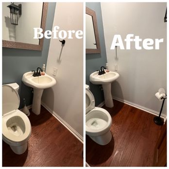 CB Sweet Home - bathroom cleaning before and after, we leave them impeccable - Home Cleaning Near Me CB Sweet Home - bathroom cleaning before and after, we leave them impeccable - Home Cleaning Near Me