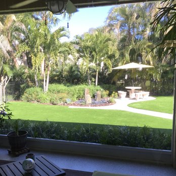 Diamond Turf - The view from inside the house is spectacular too! - Artificial Turf Near Me