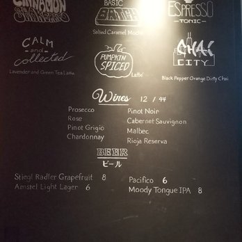 Two Zero Three - Menu - Coffee & Tea Near Me - Chicago, Illinois