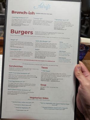 Menu photo 3 Adrift Anacortes, WA Menu photo 3 Adrift Anacortes, WA