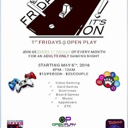 Open Play Gaming Center