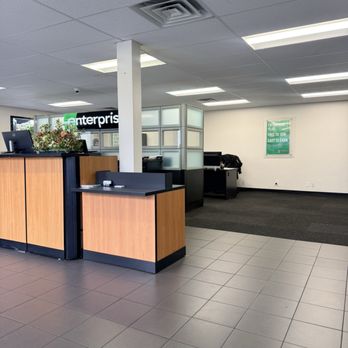 Enterprise Rent-A-Car - Inside of Enterprise - Car Rental Near Me - Van Nuys, California