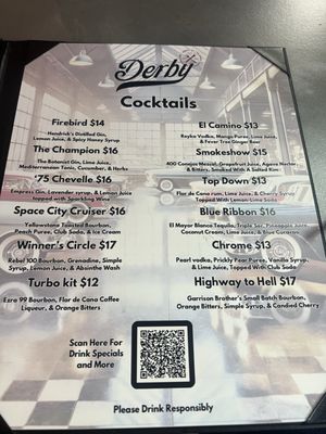 Menu photo 7 Derby - Houston Houston, TX Menu photo 7 Derby - Houston Houston, TX