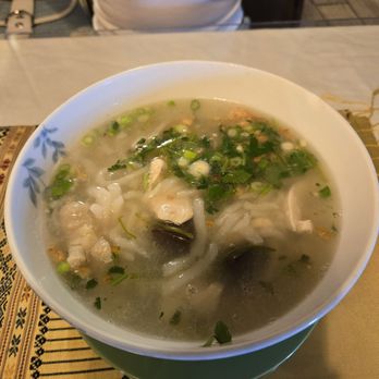 Savanh of Laos - Kow piek sen - home made chicken noodles soup - Laotian Near Me - Seminole, Florida
