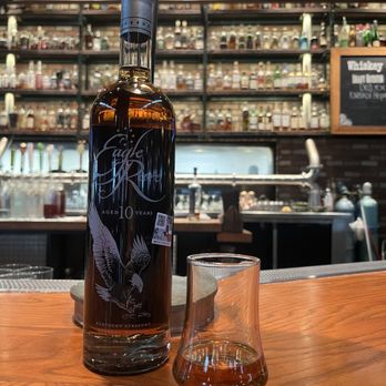Whiskey Cake Kitchen & Bar - Eagle Rare Bourbon Neat - Whiskey Bars Near Me - Friendswood, Texas