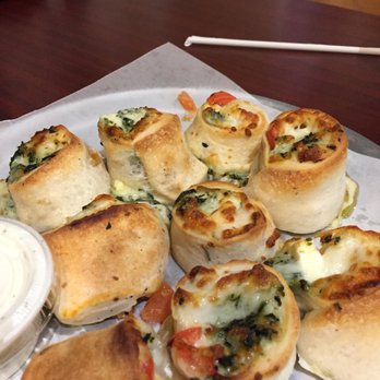 Highlander Pizza - Spinach pizza rolls - Pizza Near Me - Radford, Virginia Highlander Pizza - Spinach pizza rolls - Pizza Near Me - Radford, Virginia