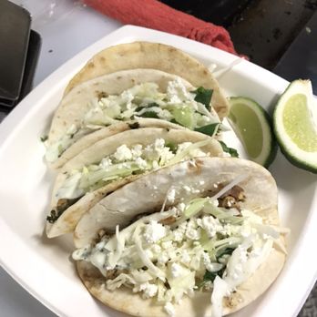 Kitchen One for One - Pollo with cilantro lime cream - Tacos Near Me - Arvada, Colorado Kitchen One for One - Pollo with cilantro lime cream - Tacos Near Me - Arvada, Colorado