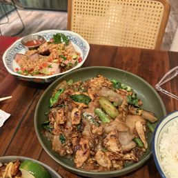 Pad See Ew Chili Garlic Crispy Pork Belly Pad See Ew Chili Garlic Crispy Pork Belly