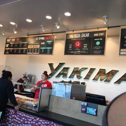 Menu and ordering area