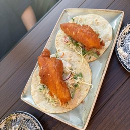 Soft Tacos (Baja w/ Halibut) Soft Tacos (Baja w/ Halibut)