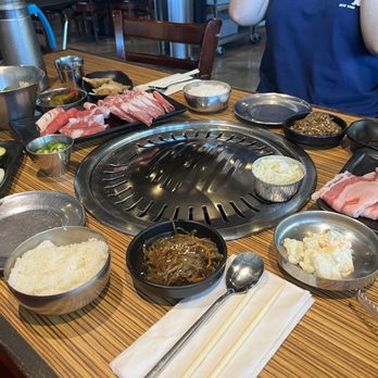 Yukga Korean BBQ - The first spread - Korean Near Me - Las Vegas, Nevada Yukga Korean BBQ - The first spread - Korean Near Me - Las Vegas, Nevada