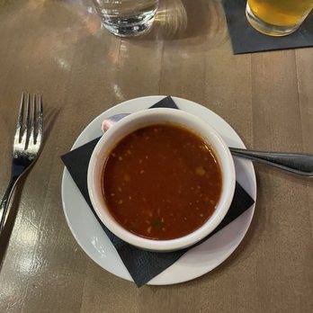 Veda - Modern Indian Bistro - Tomato Cilantro Soup - Indian Near Me - Philadelphia, Pennsylvania Veda - Modern Indian Bistro - Tomato Cilantro Soup - Indian Near Me - Philadelphia, Pennsylvania