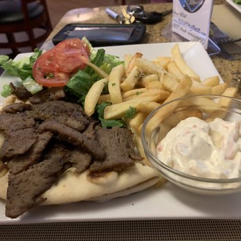 Athens Cafe - Gyro Platter - Greek Near Me - Jacksonville, Florida