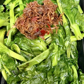 Grandma's Home - Snow Pea Sprout in XO Sauce - Chinese Near Me - New York, New York Grandma's Home - Snow Pea Sprout in XO Sauce - Chinese Near Me - New York, New York
