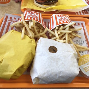 Whataburger - I was surprised to see how huge the burgers were - Burgers Near Me - Fayetteville, Arkansas Whataburger - I was surprised to see how huge the burgers were - Burgers Near Me - Fayetteville, Arkansas