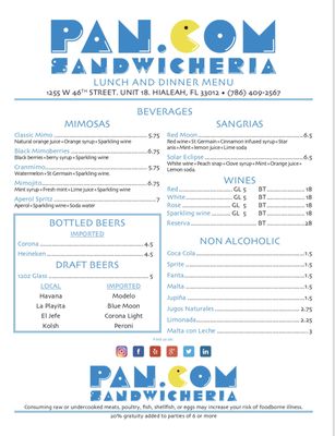 Menu photo 8 EL Patio Live By Restaurant Hialeah, FL