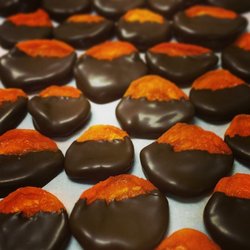 Orchard Gold - Hand-Dipped Dark Chocolate California Sun-Dried Apricots