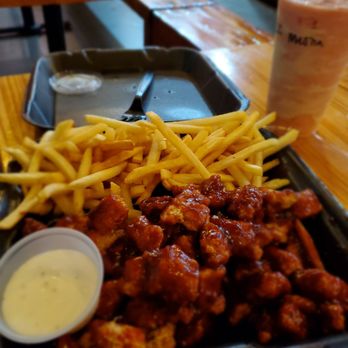 Zero Degrees - Crispy Barbecue Chicken and Fries - Bubble Tea Near Me - Arlington, Texas Zero Degrees - Crispy Barbecue Chicken and Fries - Bubble Tea Near Me - Arlington, Texas