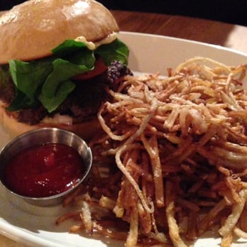 Cibo Waterfront Cafe - burger and fries - Mediterranean Near Me - Winnipeg, Manitoba