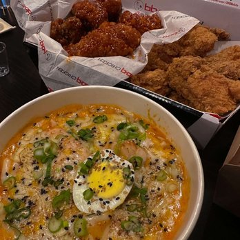 bb.q Chicken - Rose Tteokbokki , original golden chicken, secret sauxe chicken. - Chicken Wings Near Me - Cupertino, California