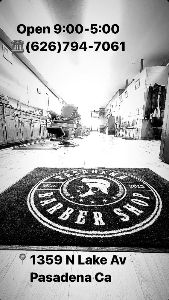 Pasadena Barber Shop  Logo